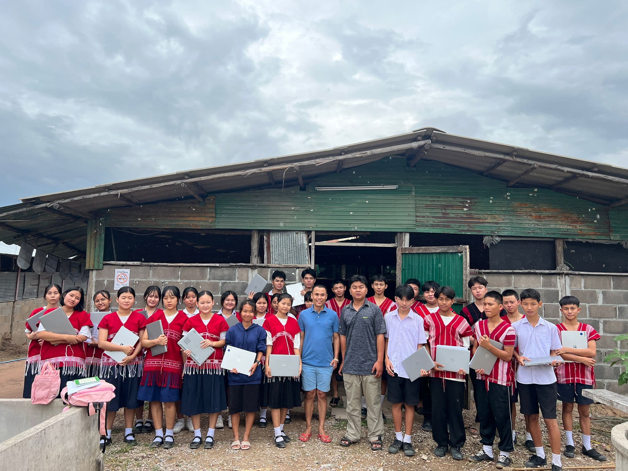 Students at Rising Sun Foundation